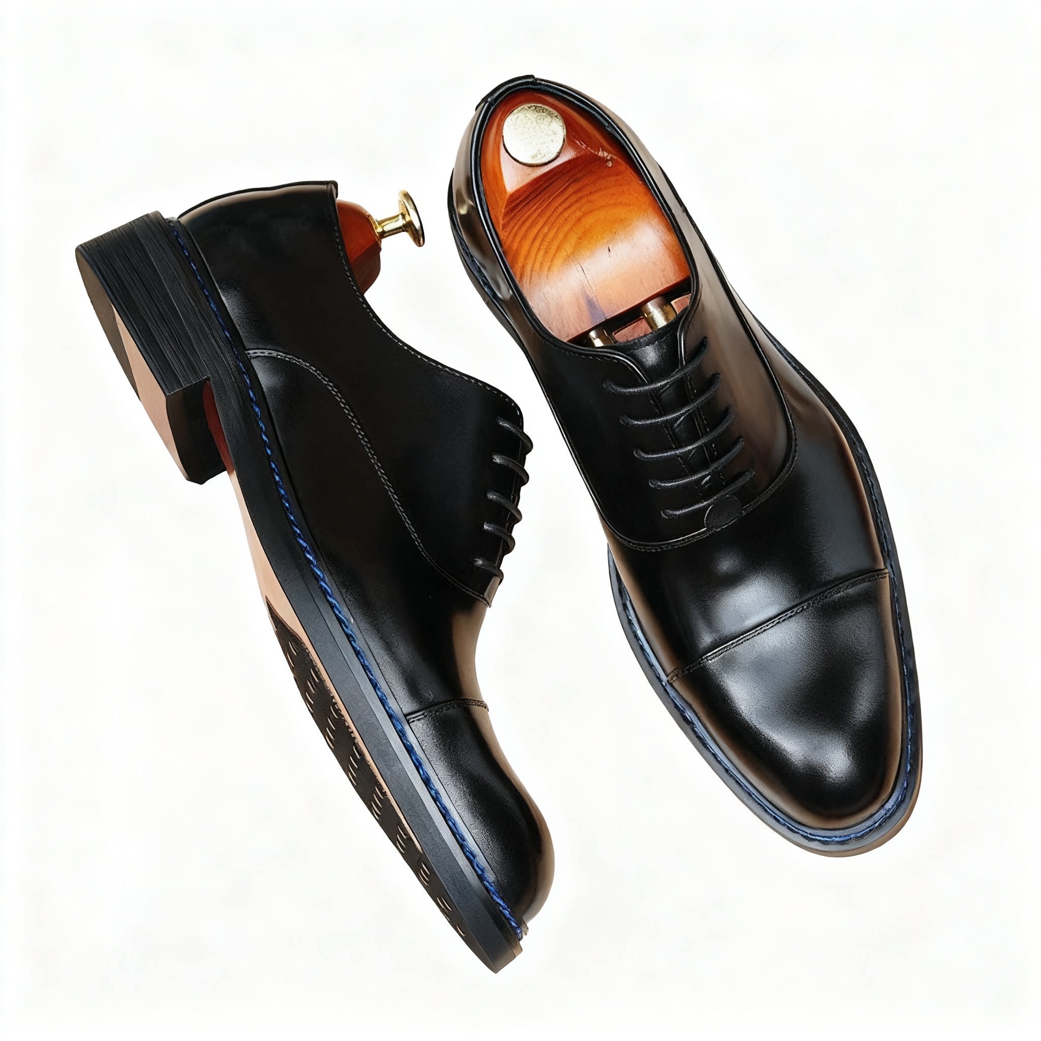 Men's Cap Toe Oxford Dress Shoes | Italian Business Formal Footwearyes