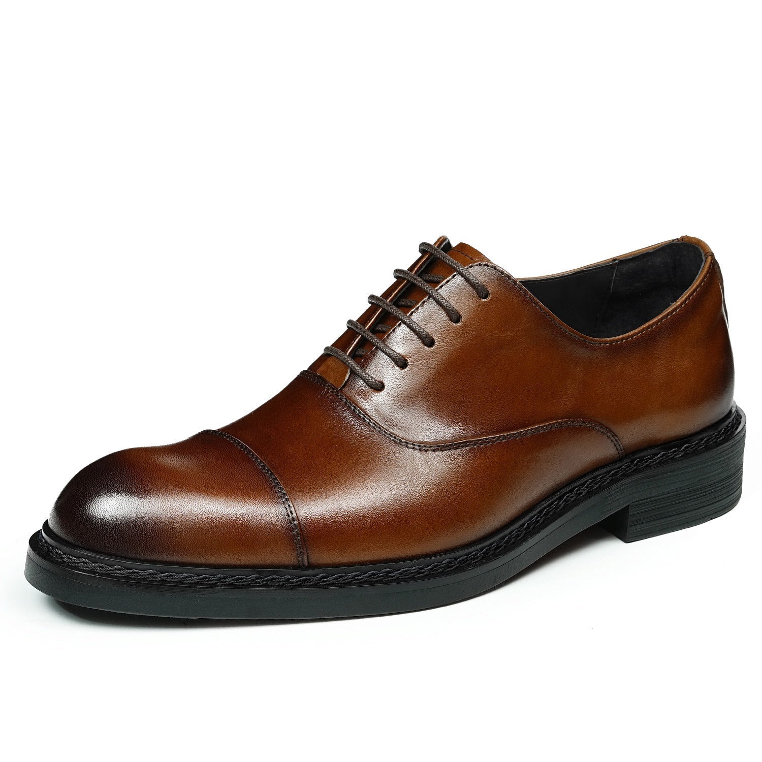 Men's Cap Toe Oxford Dress Shoes | Italian Business Formal Footwearyes