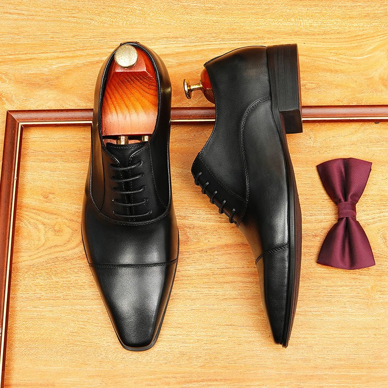 Men's Cap Toe Oxford | Executive Business Dress Shoesyes