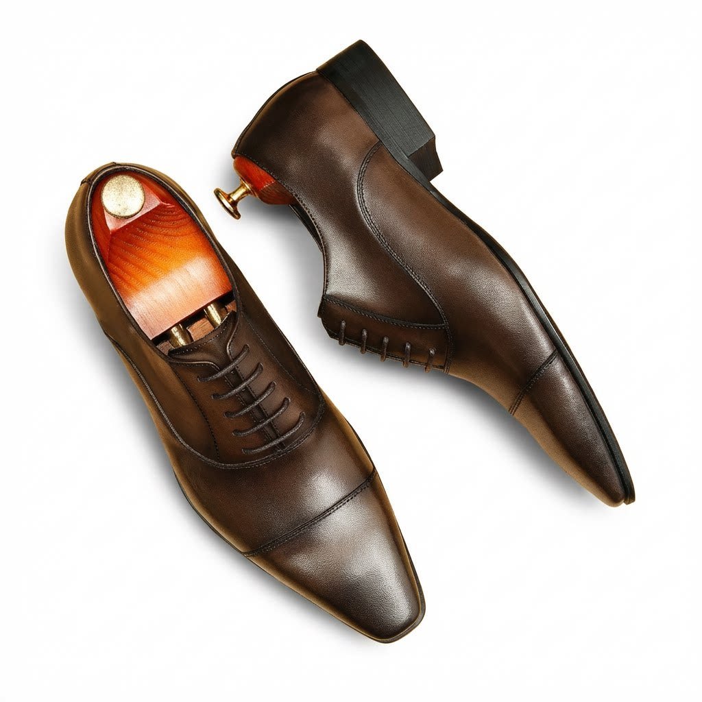 Men's Cap Toe Oxford | Executive Business Dress Shoesyes