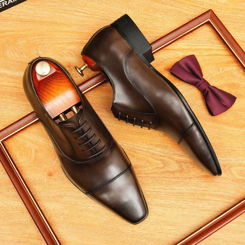 Men's Cap Toe Oxford | Executive Business Dress Shoesyes