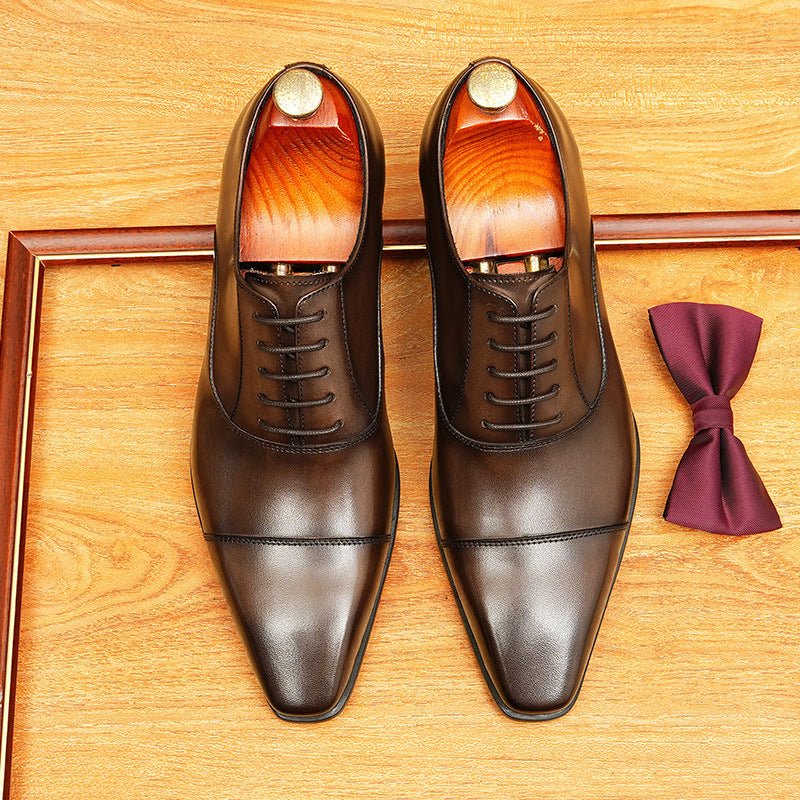 Men's Cap Toe Oxford | Executive Business Dress Shoesyes