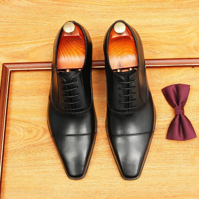 Men's Cap Toe Oxford | Executive Business Dress Shoesyes