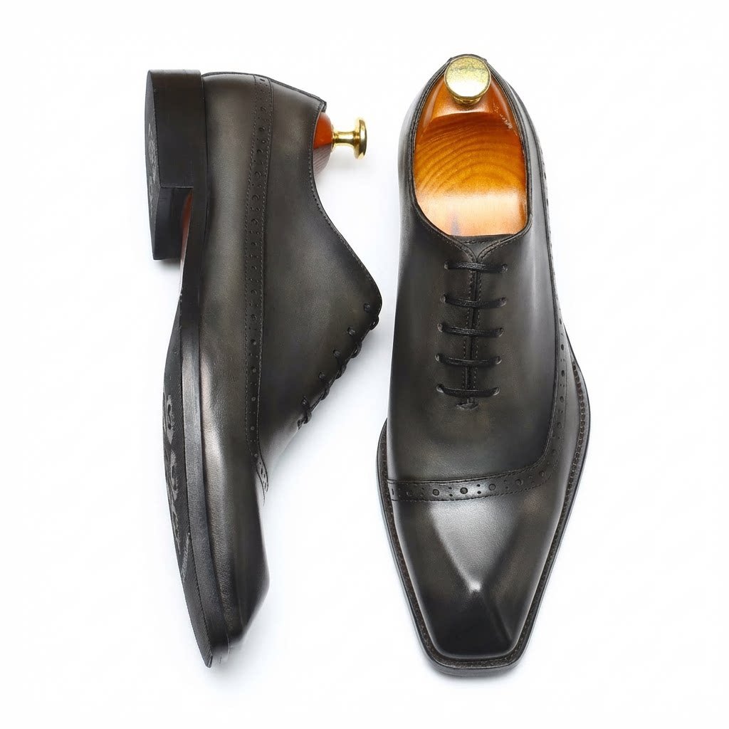 Men's Cap Toe Oxford | Italian Professional Dress Shoesyes