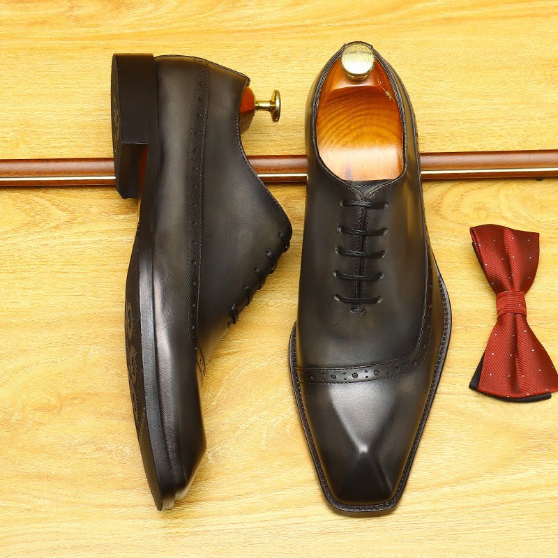 Men's Cap Toe Oxford | Italian Professional Dress Shoesyes