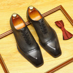 Men's Cap Toe Oxford | Italian Professional Dress Shoesyes