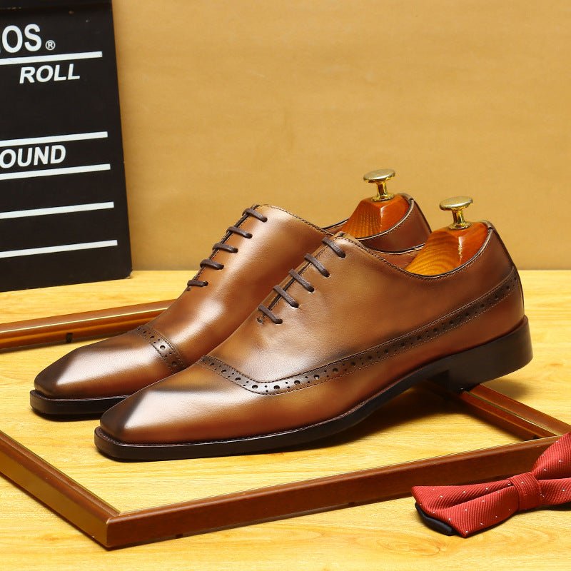 Men's Cap Toe Oxford | Italian Professional Dress Shoesyes