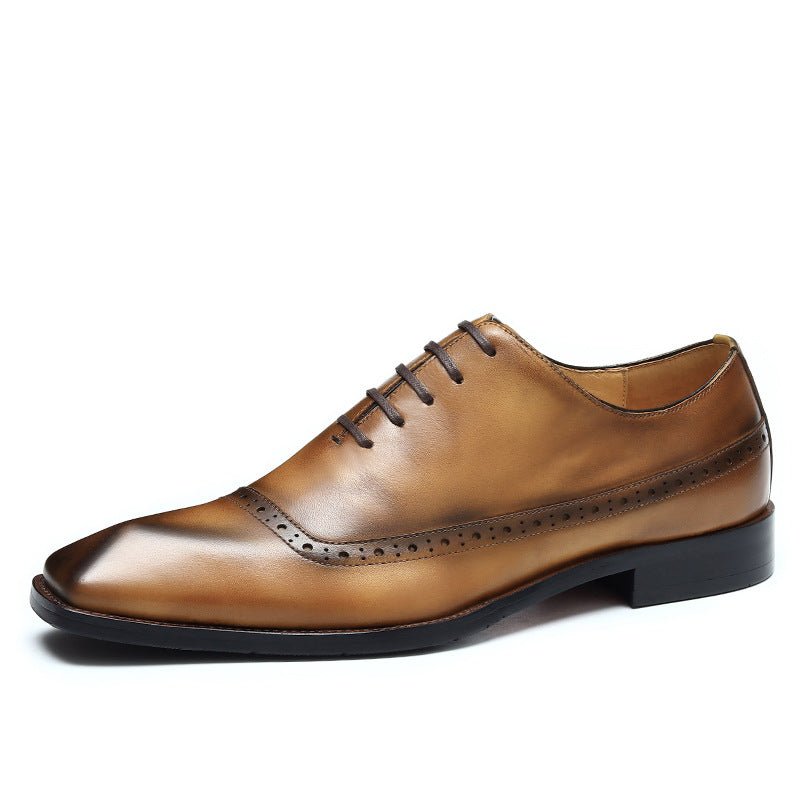 Men's Cap Toe Oxford | Italian Professional Dress Shoesyes