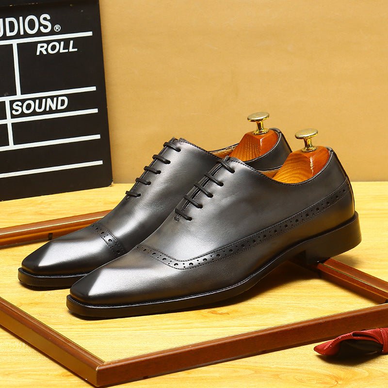 Men's Cap Toe Oxford | Italian Professional Dress Shoesyes