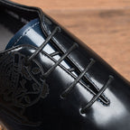 Men's Embossed Sleek Oxfords: Fashion Nuptial Ceremony Dress Shoesyes