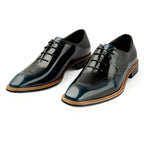 Men's Embossed Sleek Oxfords: Fashion Nuptial Ceremony Dress Shoesyes