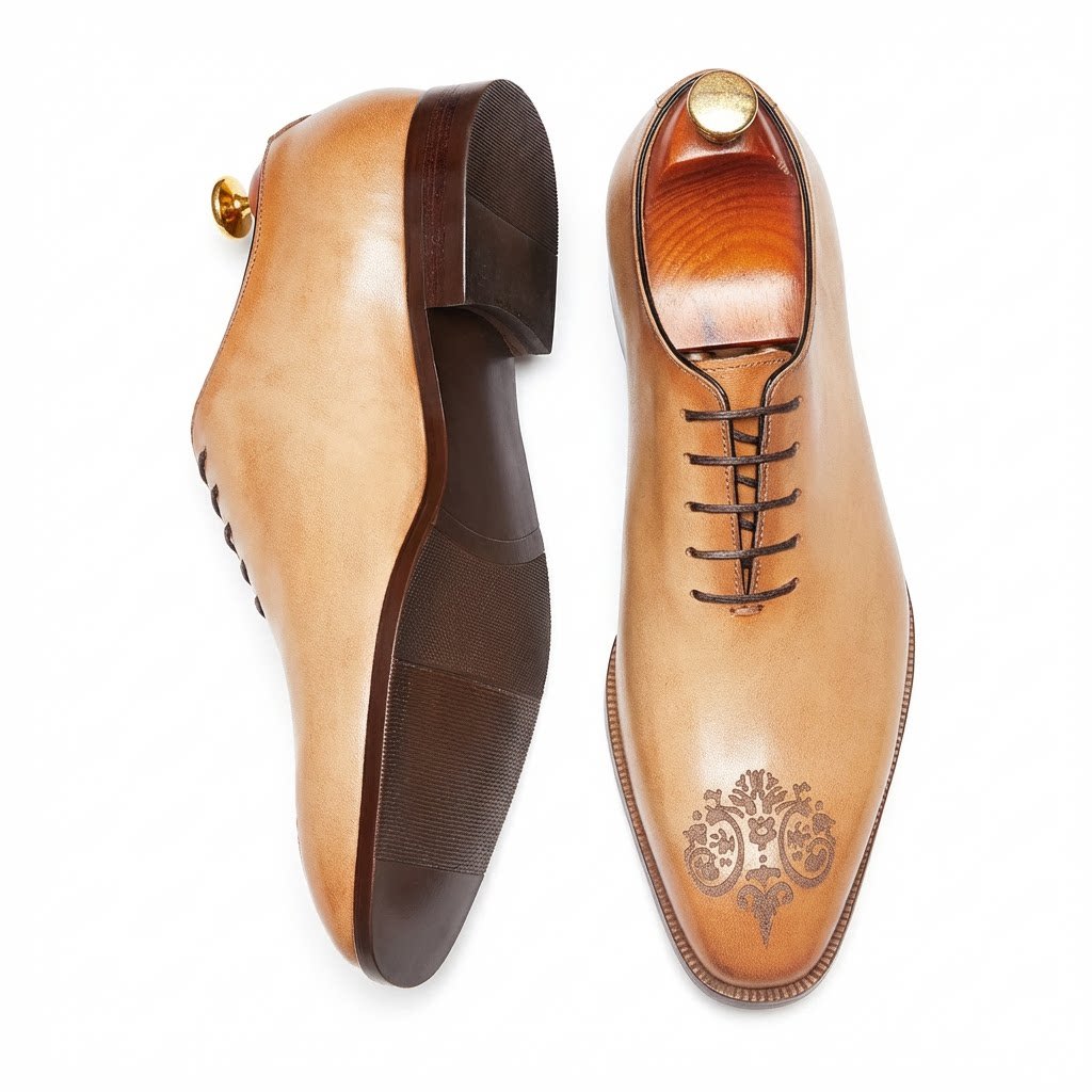 Men's Engraved Oxford | Elite Wholecut Dress Shoesyes