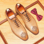 Men's Engraved Oxford | Elite Wholecut Dress Shoesyes