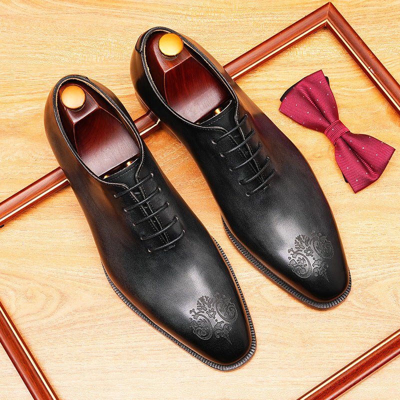 Men's Engraved Oxford | Elite Wholecut Dress Shoesyes