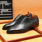 Men's Engraved Oxford | Elite Wholecut Dress Shoesyes
