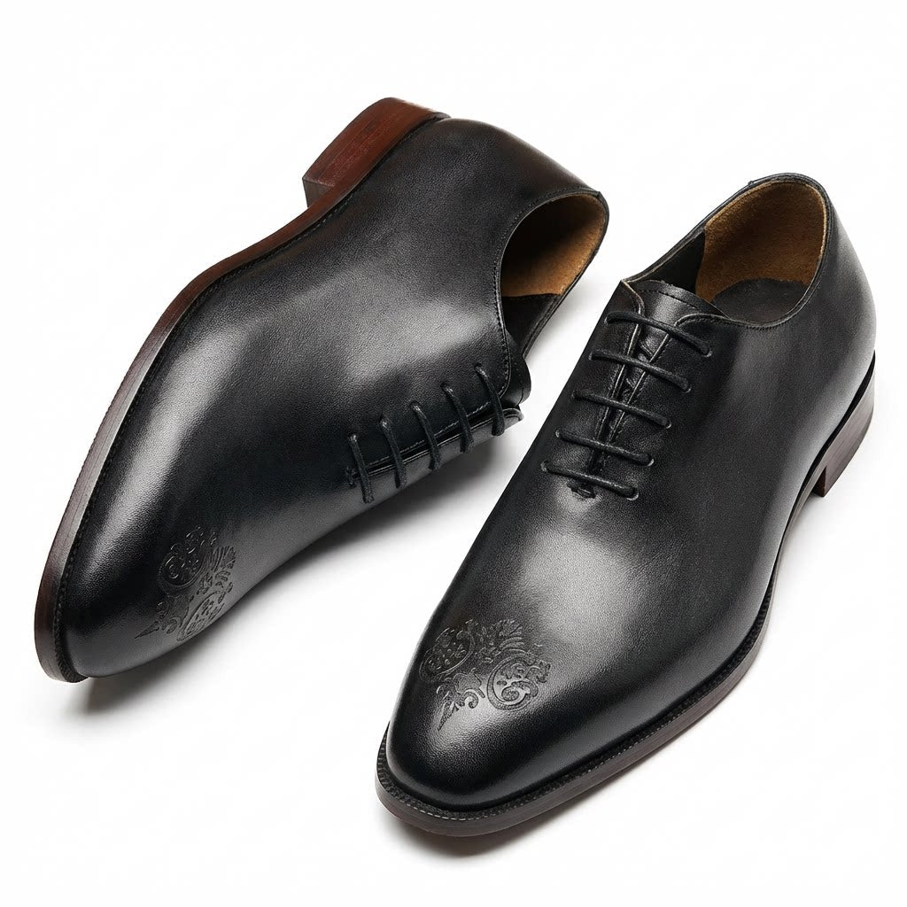 Men's Engraved Oxford | Elite Wholecut Dress Shoesyes