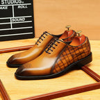 Men's Engraved Oxford | Exotic Luxury Dress Shoesyes