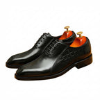 Men's Engraved Oxford | Exotic Luxury Dress Shoesyes