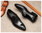 Men's Fashion Tan Derby Shoes: Vintage Hand - Patina Dress Shoesyes