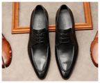 Men's Fashion Tan Derby Shoes: Vintage Hand - Patina Dress Shoesyes