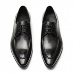 Men's Fashion Tan Derby Shoes: Vintage Hand - Patina Dress Shoesyes