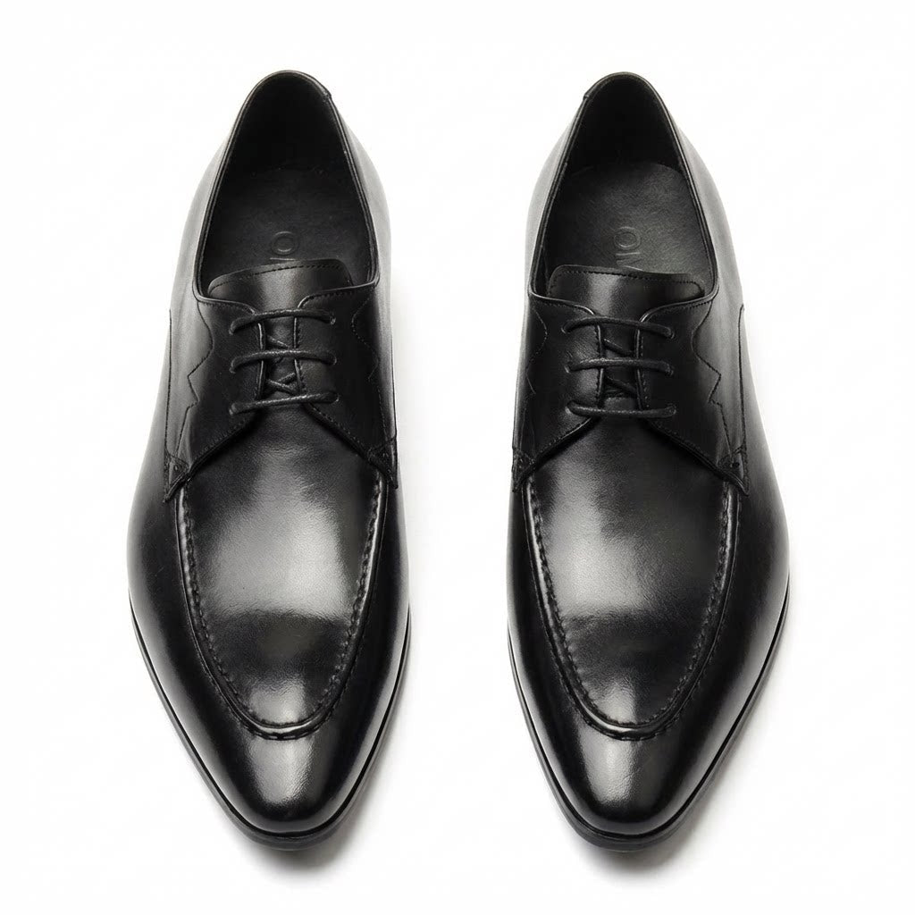 Men's Fashion Tan Derby Shoes: Vintage Hand - Patina Dress Shoesyes