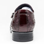 Men's Floral Embossed Dress Shoes: Stylish Pointed Toe Wedding Shoesyes