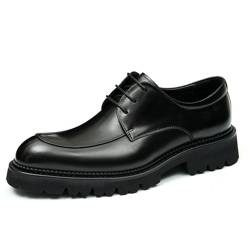 Men's Formal Derby Shoes: Pointed Toe Wedding & Business Dress Shoes