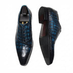 Men's Grandeur Embossed Oxfords: Fashion Soiree Wedding Dress Shoesyes