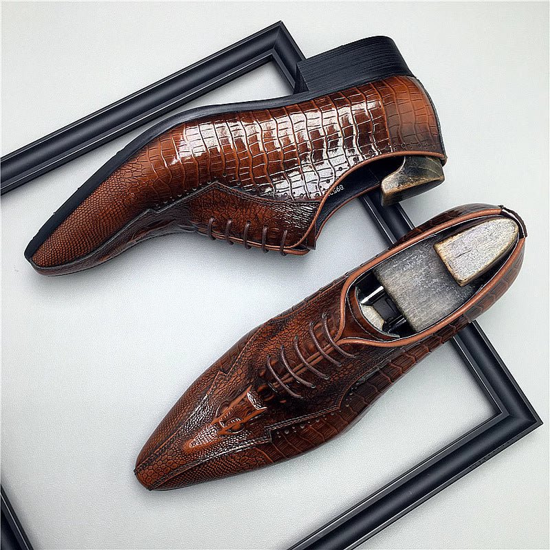 Men's Hybrid Wingtip Oxfords: Fashion Jubilee Wedding Dress Shoesyes