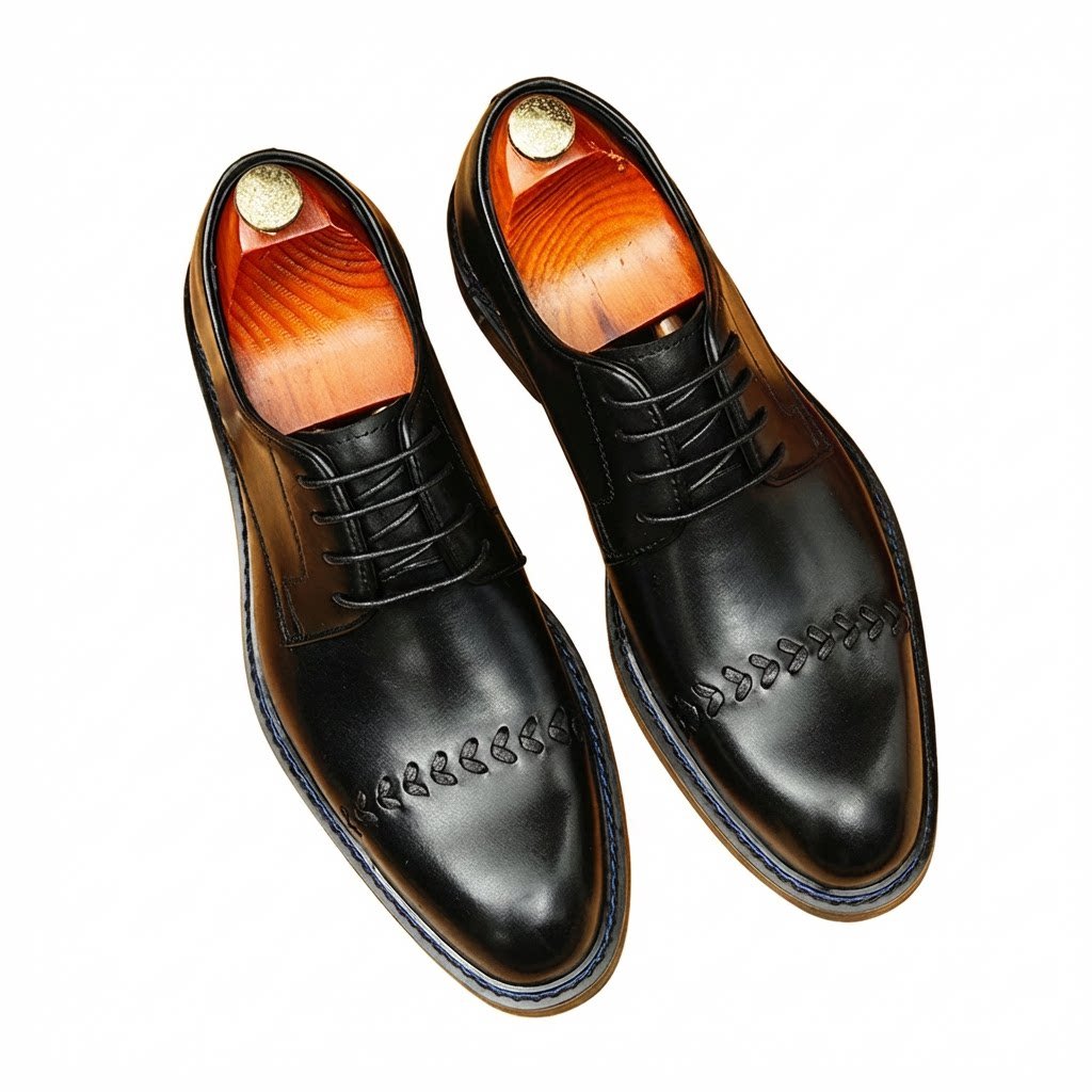 Men's Leather Oxford Dress Shoes | Black & Dark Brown Oxfordsyes