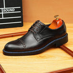Men's Leather Oxford Dress Shoes | Black & Dark Brown Oxfordsyes