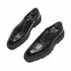 Men's Lug - Sole Backbone Oxfords: Fashion Soirée - Bound Dress Shoesyes