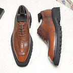 Men's Lug - Sole Backbone Oxfords: Fashion Soirée - Bound Dress Shoesyes