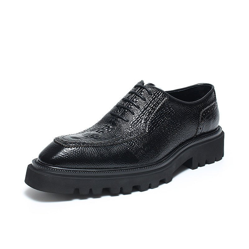 Men's Lug - Sole Backbone Oxfords: Fashion Soirée - Bound Dress Shoesyes
