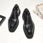 Men's Lug - Sole Backbone Oxfords: Fashion Soirée - Bound Dress Shoesyes