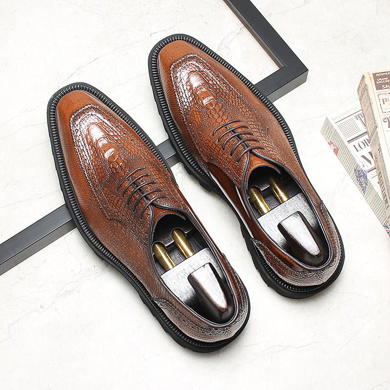Men's Lug - Sole Backbone Oxfords: Fashion Soirée - Bound Dress Shoesyes