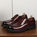 Men's Lug Sole Derby Shoes: Stylish Party Formal Dress Shoesyes