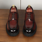 Men's Lug Sole Derby Shoes: Stylish Party Formal Dress Shoesyes