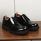 Men's Lug Sole Derby Shoes: Stylish Party Formal Dress Shoesyes
