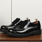 Men's Lug Sole Derby Shoes: Stylish Party Formal Dress Shoesyes