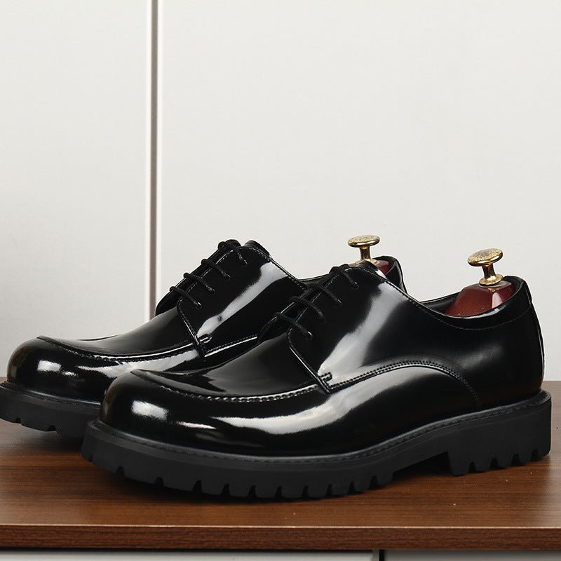 Men's Lug Sole Derby Shoes: Stylish Party Formal Dress Shoesyes