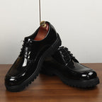 Men's Lug Sole Derby Shoes: Stylish Party Formal Dress Shoesyes