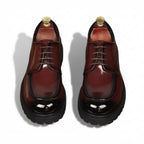 Men's Lug Sole Derby Shoes: Stylish Party Formal Dress Shoesyes