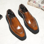 Men's Lug Sole Dress Shoes: Fashionable Brogue Wedding Loafersyes