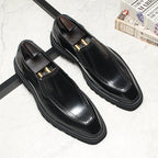 Men's Lug Sole Dress Shoes: Fashionable Brogue Wedding Loafersyes