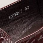 Men's Luxury Croc Embossed Dress Shoes: Stylish Wedding Pointed Loafersyes