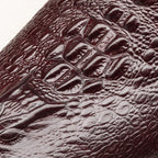 Men's Luxury Croc Embossed Dress Shoes: Stylish Wedding Pointed Loafersyes