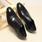 Men's Ornate Perforated Oxfords: Fashion Socialite Gala Dress Shoesyes