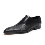 Men's Patterned Wingtip Oxfords: Fashion Nuptial - Event Dress Shoesyes